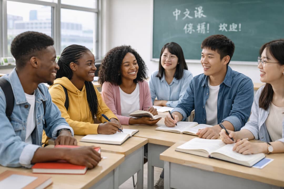 Étudiants africains en Chine